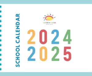 School calendar 2024-2025;